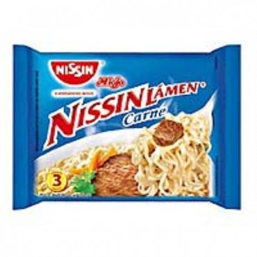 Macarrão Instantâneo Nissin Lámen de Carne 85g