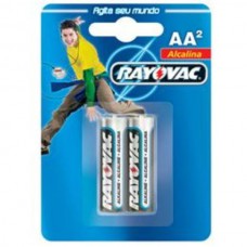 Pilhas Rayovac AA2 Alcalina